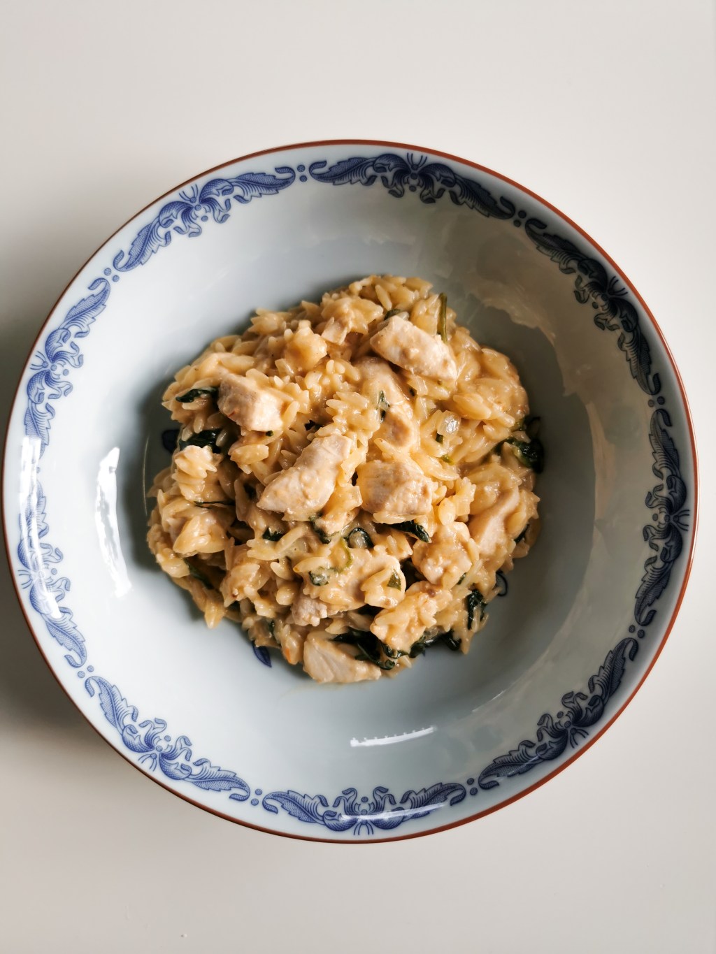 Risonipasta med kyckling